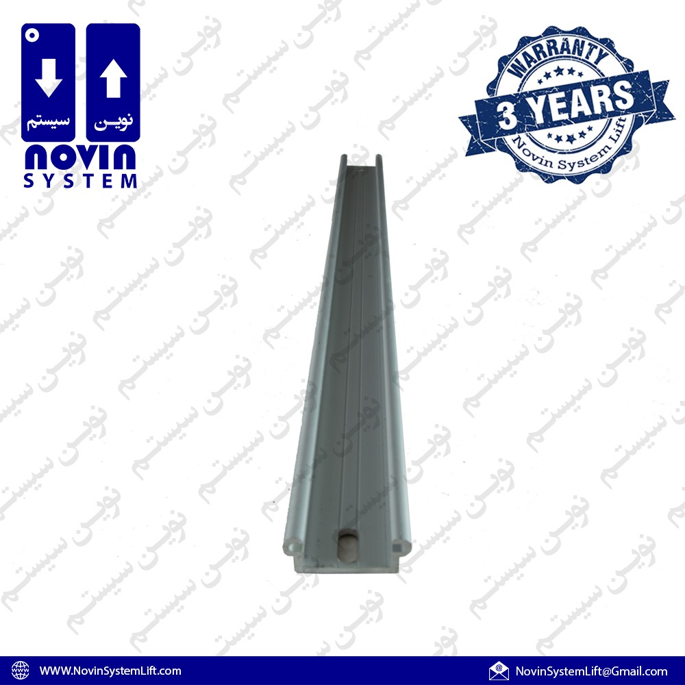 ریل کامل درب نوین سیستم رو سایز 80/ 2لته