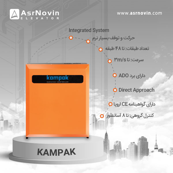 تابلو کششی کامپک عصر نوین 7.5kw